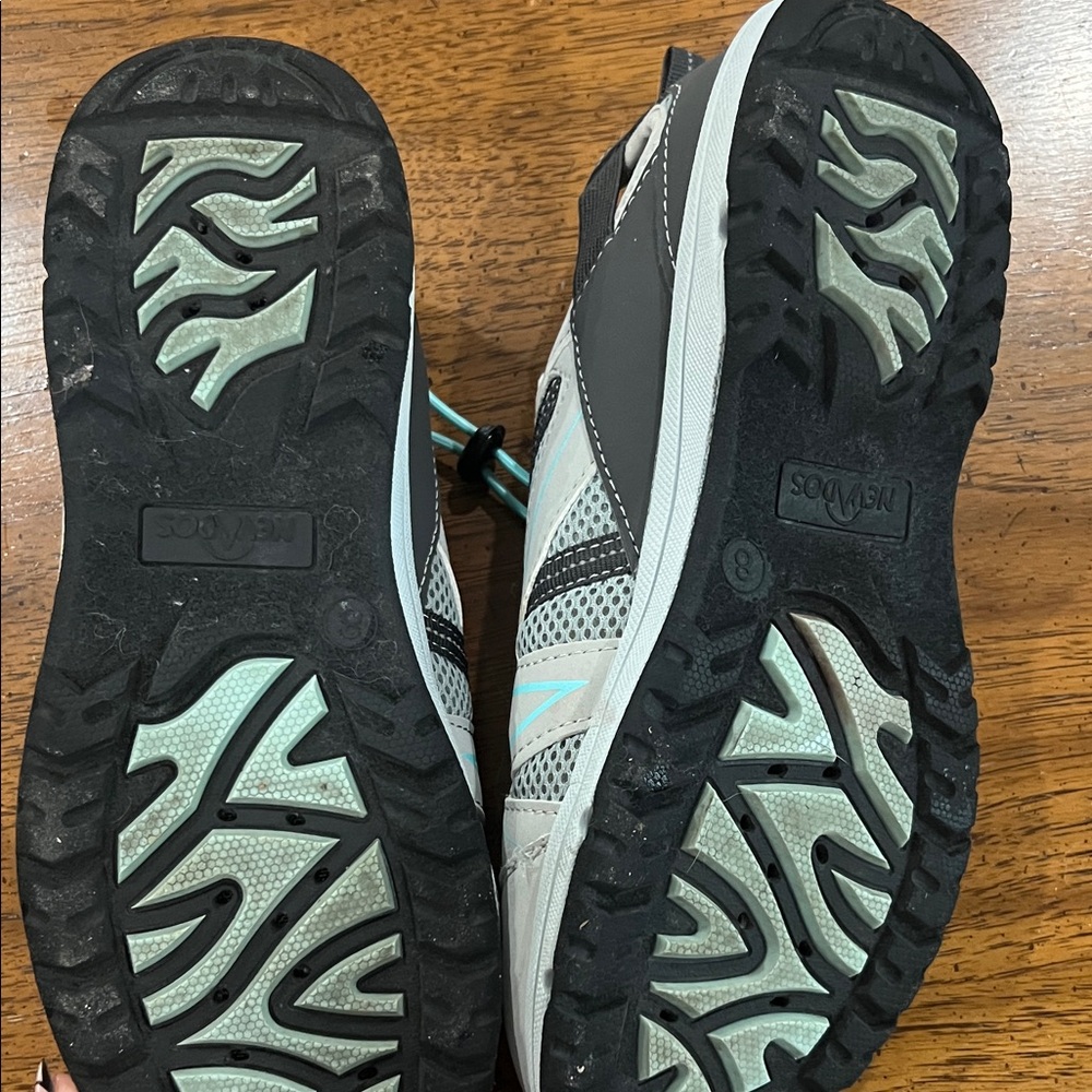 Women's Nevados Athletic Shoes in Gray and Aqua - Picture 7 of 8